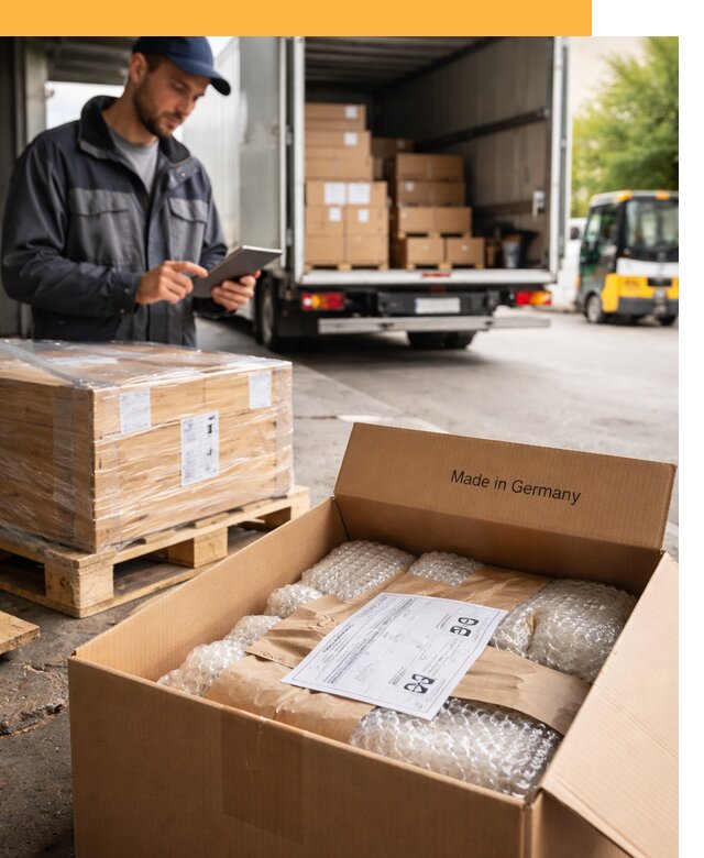 Доставка грузов из Германии от 45995 руб с таможенным оформлением