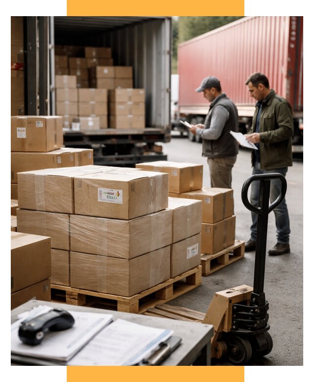 Доставка грузов из Италии в Россию от 18398 р. СетСервис-Чрп