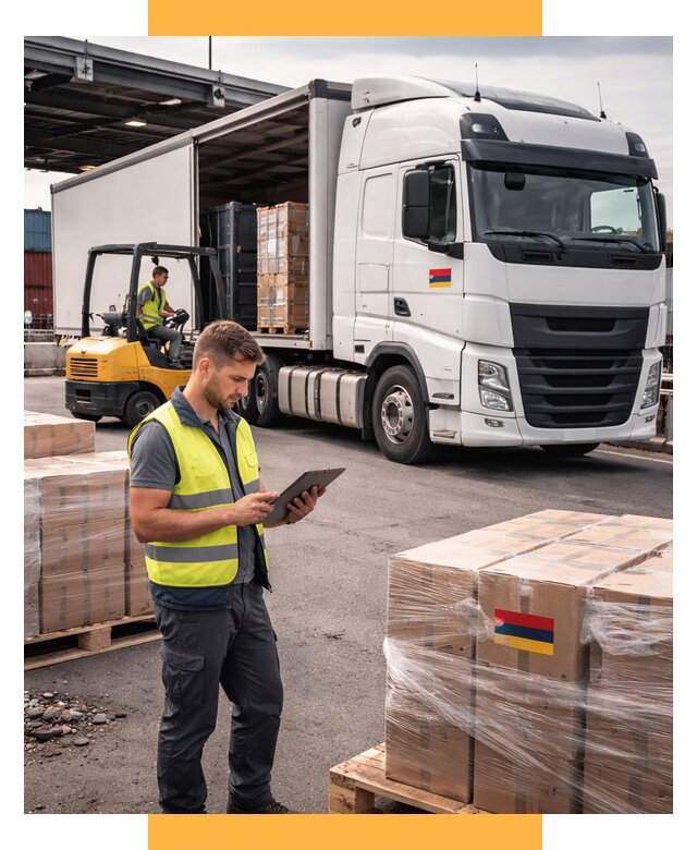 Автоперевозки из Армении от 97100 р. — услуги СетСервис-Чрп