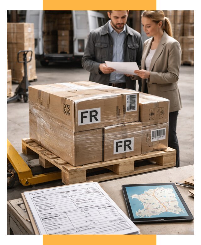 Доставка грузов в Францию от 25553 р., логистика СетСервис-Чрп