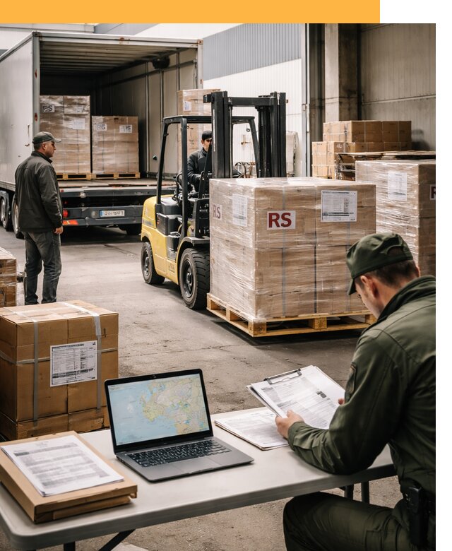 Доставка грузов в Сербию от 45995 руб, международные перевозки