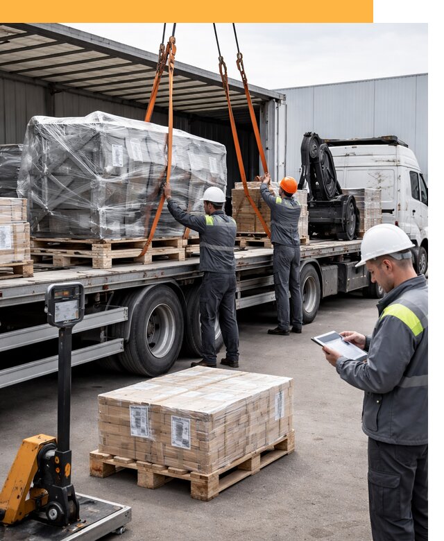 Перевозка крупного оборудования по миру от 30663 руб