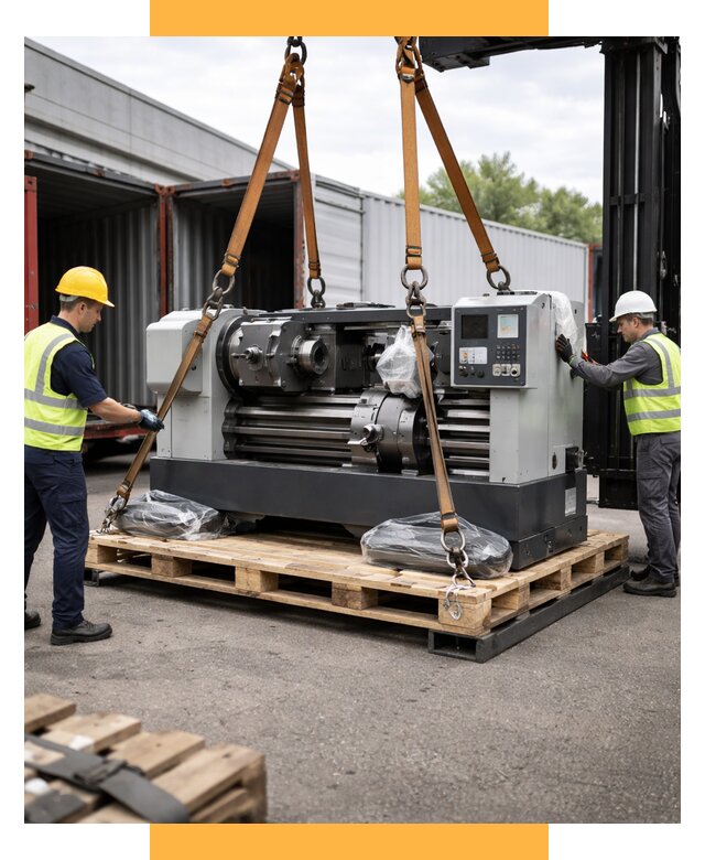 Перевозка станков и таможня от 61326 р. | СетСервис-Чрп логистика