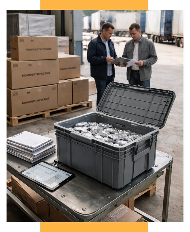 Перевозка комплектующих из Китая от 6644 р. | СетСервис-Чрп