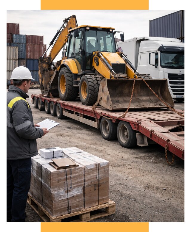 Международная перевозка спецтехники от 45995 р., СетСервис-Чрп