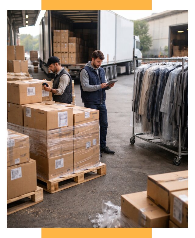 Перевозка и доставка одежды из Китая от 7666 р., СетСервис-Чрп