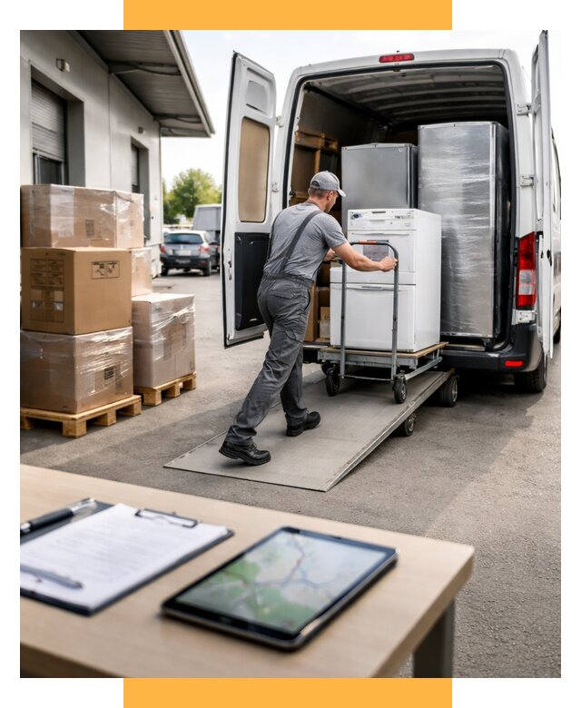 Перевозка бытовой техники от 6644 р. - логистика СетСервис-Чрп