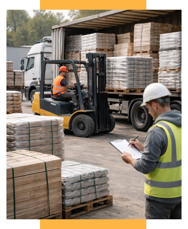 Перевозка строительных материалов от 5622 р. | СетСервис-Чрп