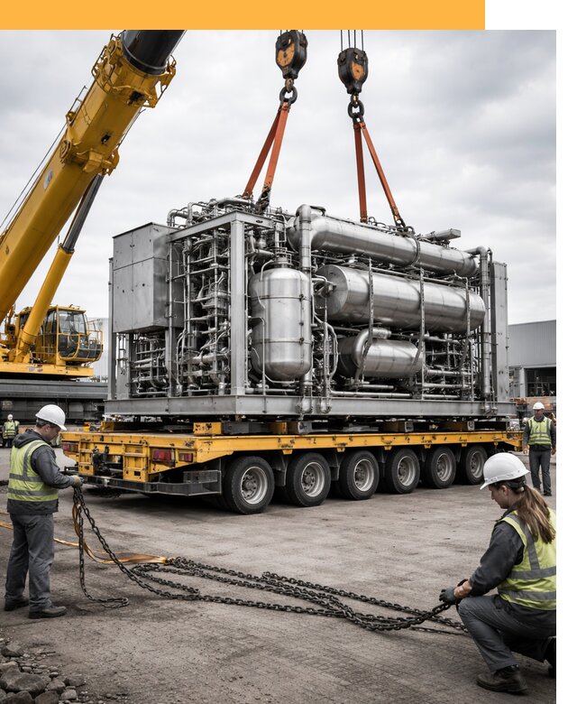 Перевозка тяжеловесных грузов по миру от 153315 руб