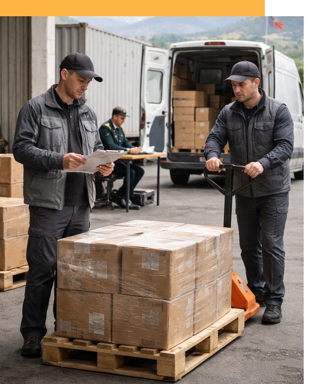 Доставка грузов через Армению, быстрая таможенная очистка от 25553