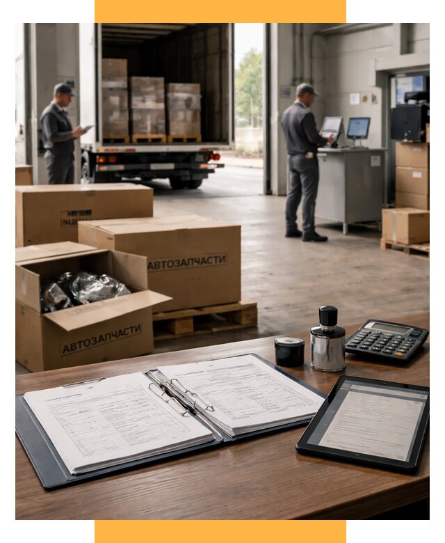 Таможенное оформление автозапчастей под ключ от 8688 р., СетСервис-Чрп