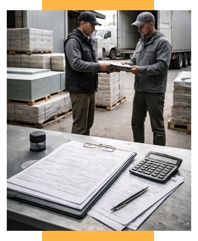 Таможенное оформление стройматериалов от 8688 р. | СетСервис-Чрп