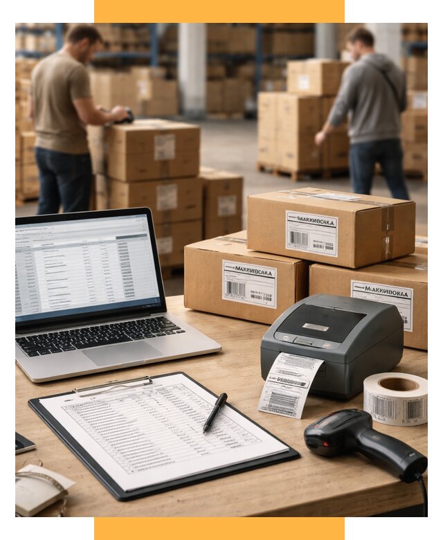 Маркировка импортных товаров от 4599 р. под ключ, СетСервис-Чрп