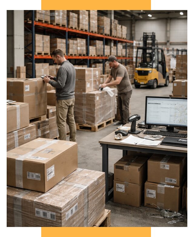 Склад консолидации в Европе от 6644 р., услуги СетСервис-Чрп